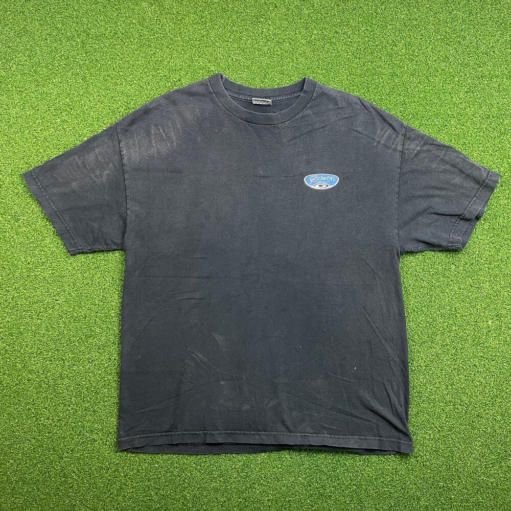 Vintage 90s Gotcha Black Skateboard Surf Graphic T-Shirt Sz 2XL